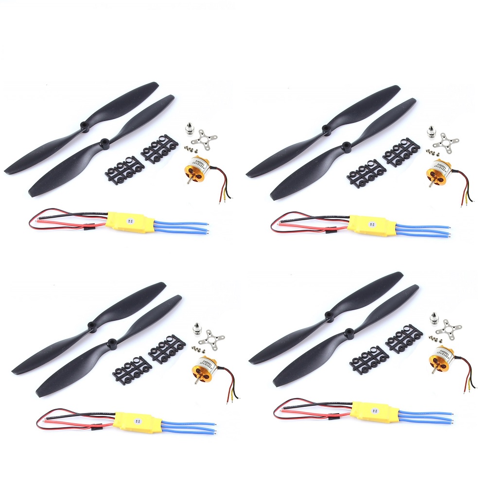 Drone Power Distribution Board - 4 takım/grup A2212 1000KV 1400KV 2200KV