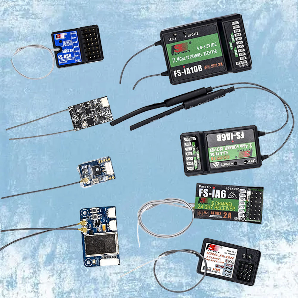 Drone Receiver - Flysky RC Alıcı FS-IA6 IA6B IA10B