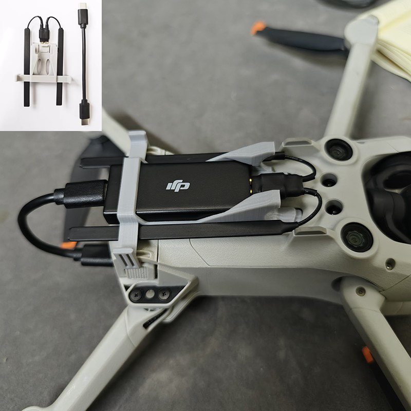 Drone Landing Gear - DJI Hücresel 4G Modülü için sabit