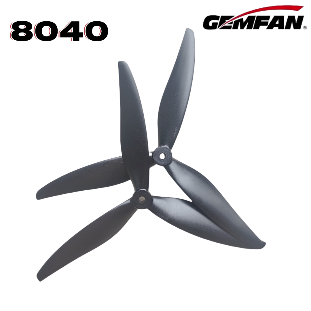 Gemfan 8040 8X4X3 3-blade 8 in - Drone Propeller incelemesi ve fiyatı