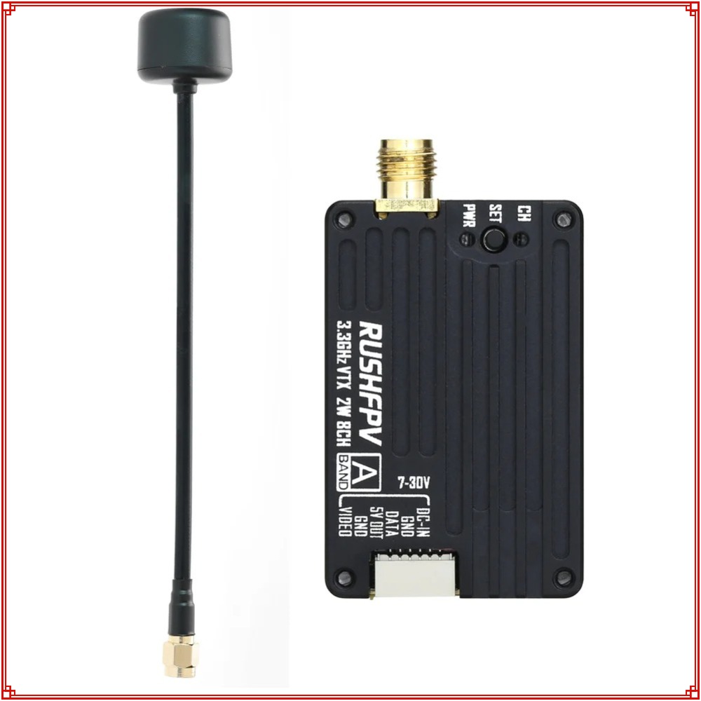 2026 Yeni RUSHFPV 3.3G 2W VTX  - Drone Receiver incelemesi ve fiyatı