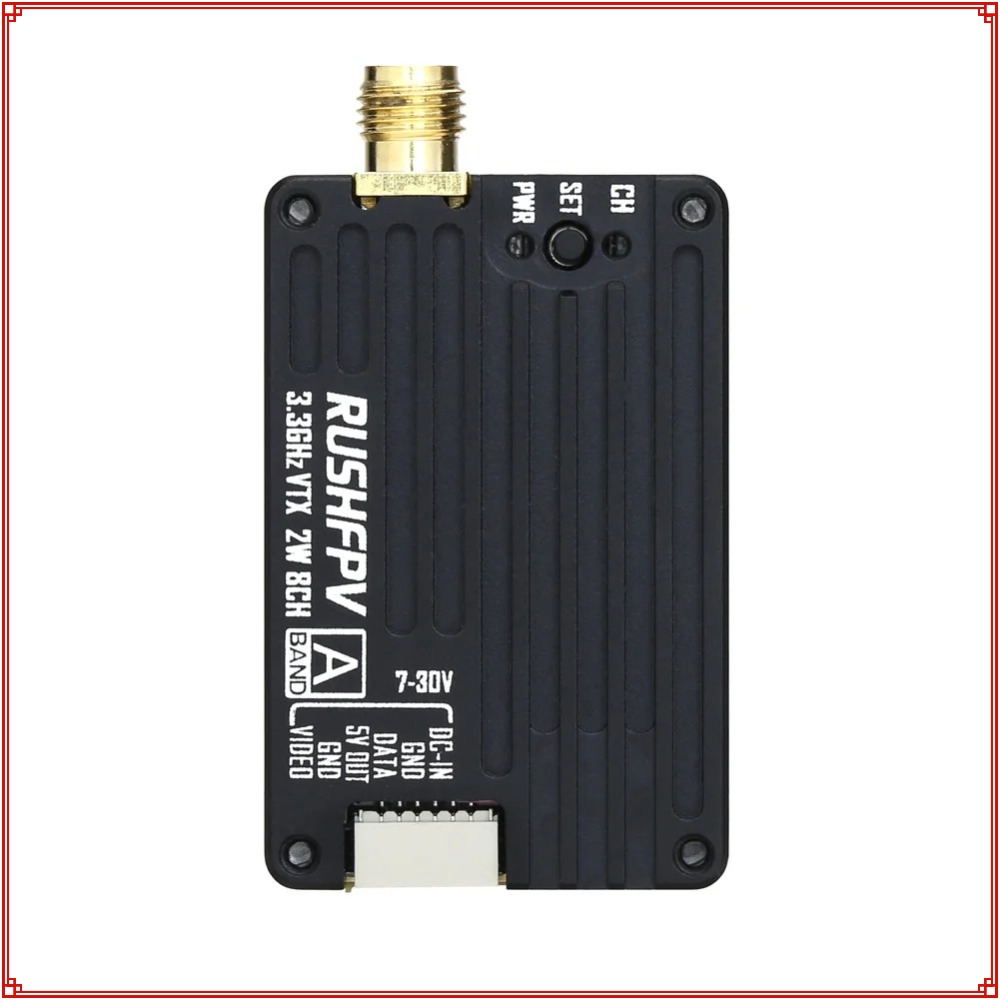 2026 Yeni RUSHFPV 3.3G 2W VTX  - Drone Receiver incelemesi ve fiyatı