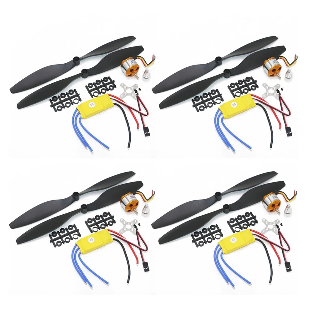 4 takım/grup A2212 1000KV 1400 - Drone Power Distribution Board incelemesi ve fiyatı