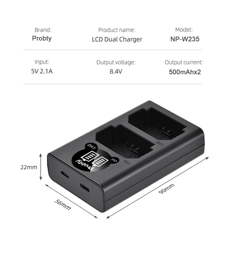 Fujifilm X-T5 X-T4 GFX 100S X- - Drone Battery incelemesi ve fiyatı