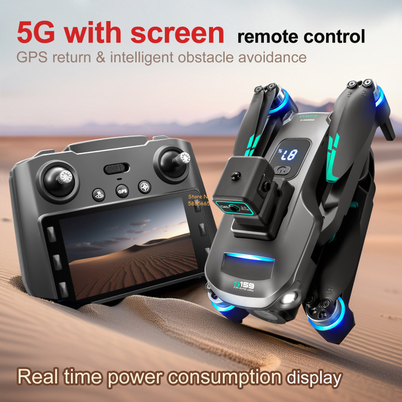 8K Çift Kamera 5G WIFI FPV Uza - Drone Gps Module incelemesi ve fiyatı