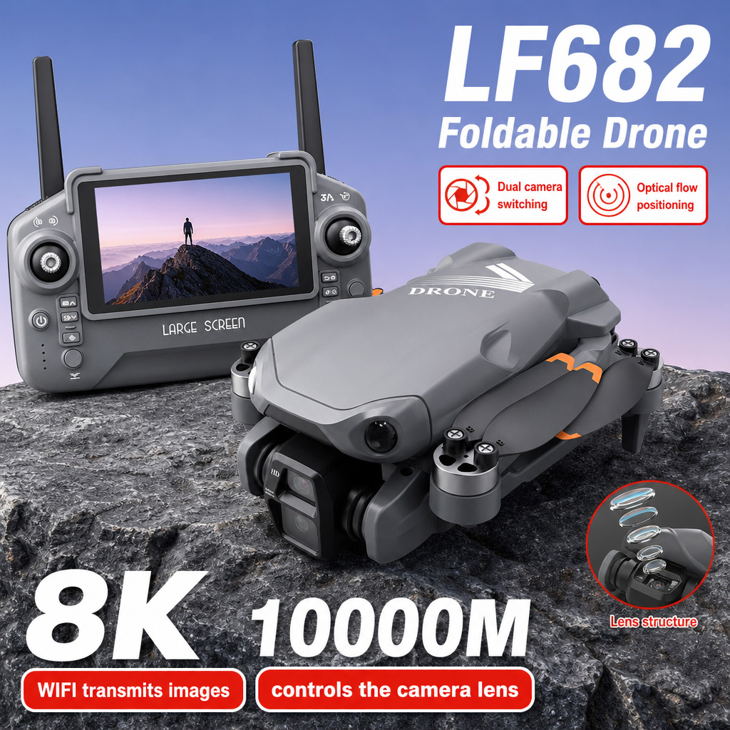 Hava Fotoğrafı LF682 Drone 8K  - Drone Gps Module incelemesi ve fiyatı