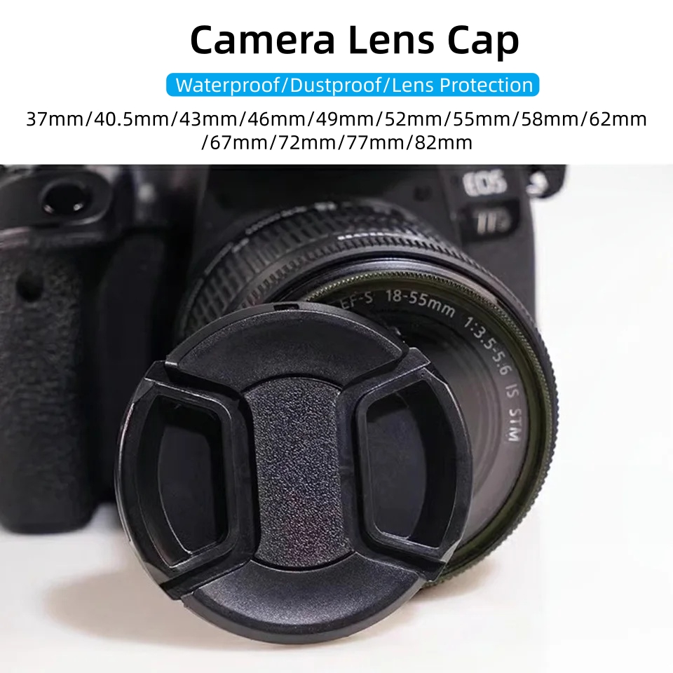 Kamera Lens Kapağı 37mm 40.5mm - Canon Camera Eos R50 incelemesi ve fiyatı