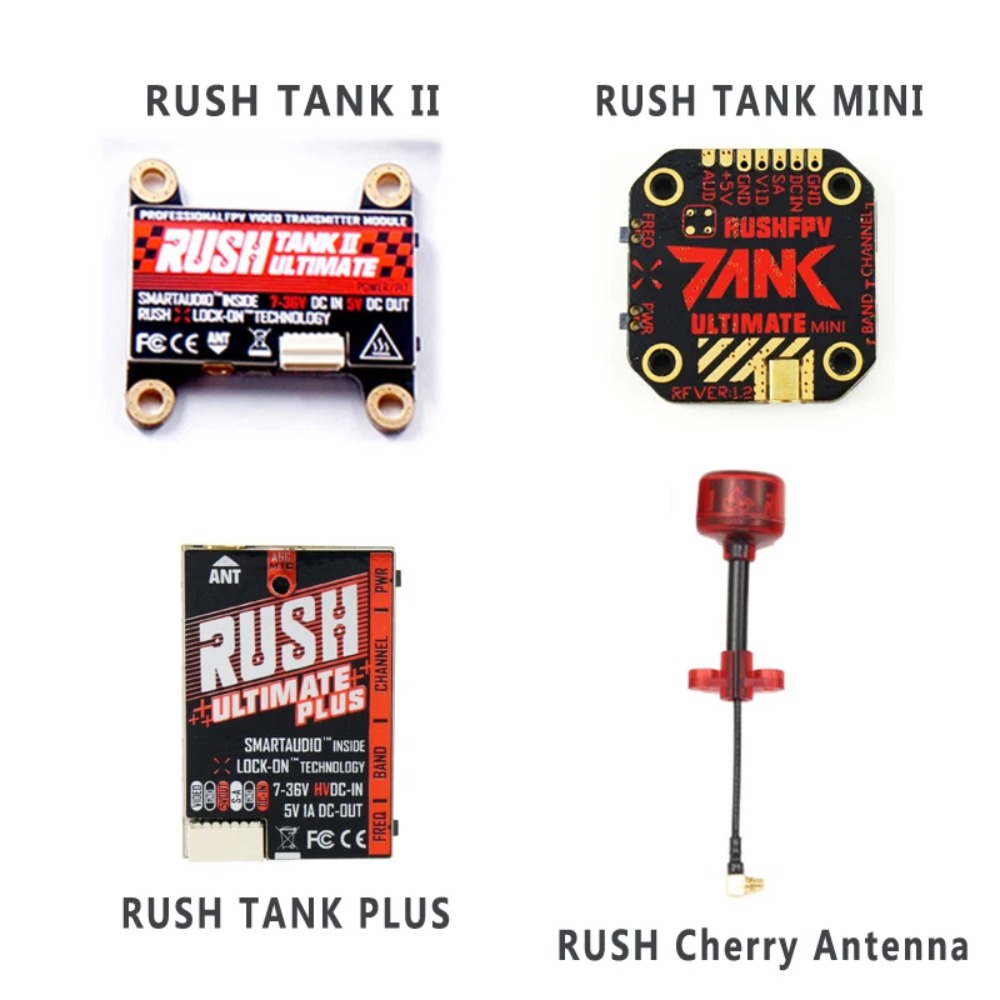 RUSH TANK Ultimate II/Mini/PLU - Drone Frame incelemesi ve fiyatı