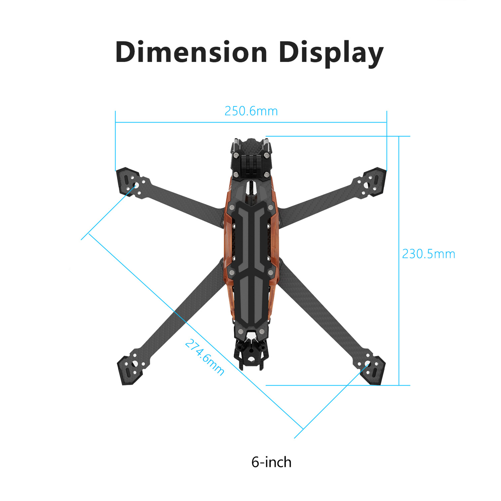 GEPRC GEP-Vapor-D5 D6 O4 Pro K - Drone Landing Gear incelemesi ve fiyatı